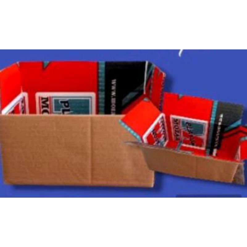 

Box dus sablon dalem coklat luar 20x10x10