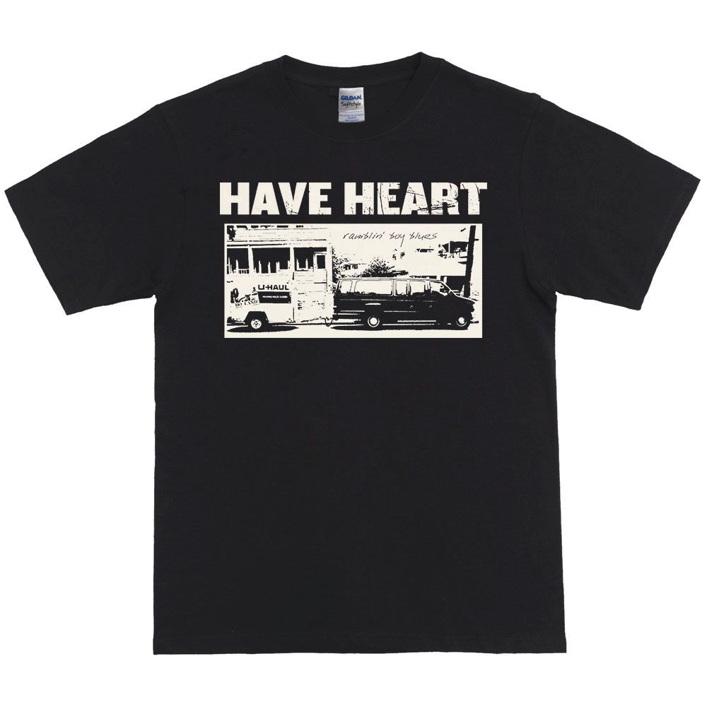 KAOS BAND HAVE HEART/RAMBLIN TEE TSHIRT MERCHANDISE