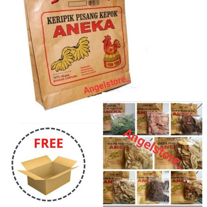 

>XC26619< Keripik Pisang Aneka Coklat Asli YenYen Lampung 225 gr Keripik Pisang Coklat Aneka Asli Lampung