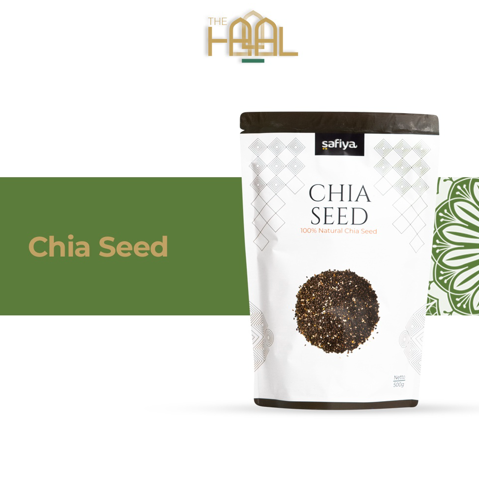 

Terlaris Organic Black Chia seed 500 gr | Chiaseed Organic Premium | Chiaseed Organik Bersertifikat
