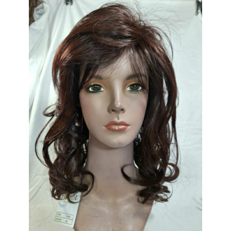 Rambut palsu wig keriting hairclip rambut