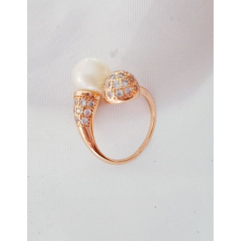 cincin mutiara asli original lombok