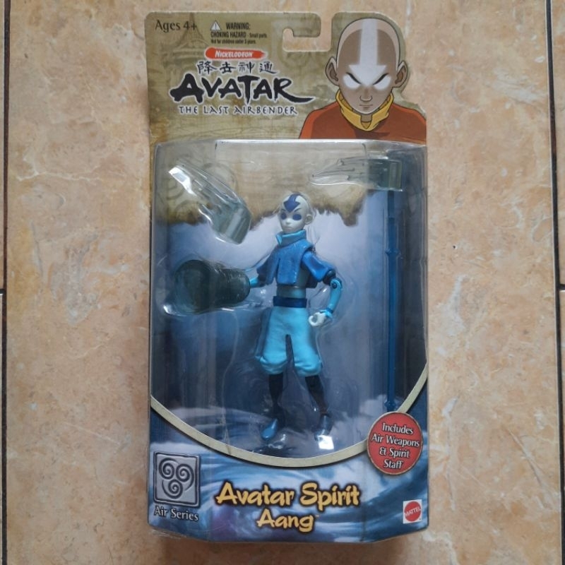 Figure Avatar Spirit Aang Air Series Original Mattel SEGEL