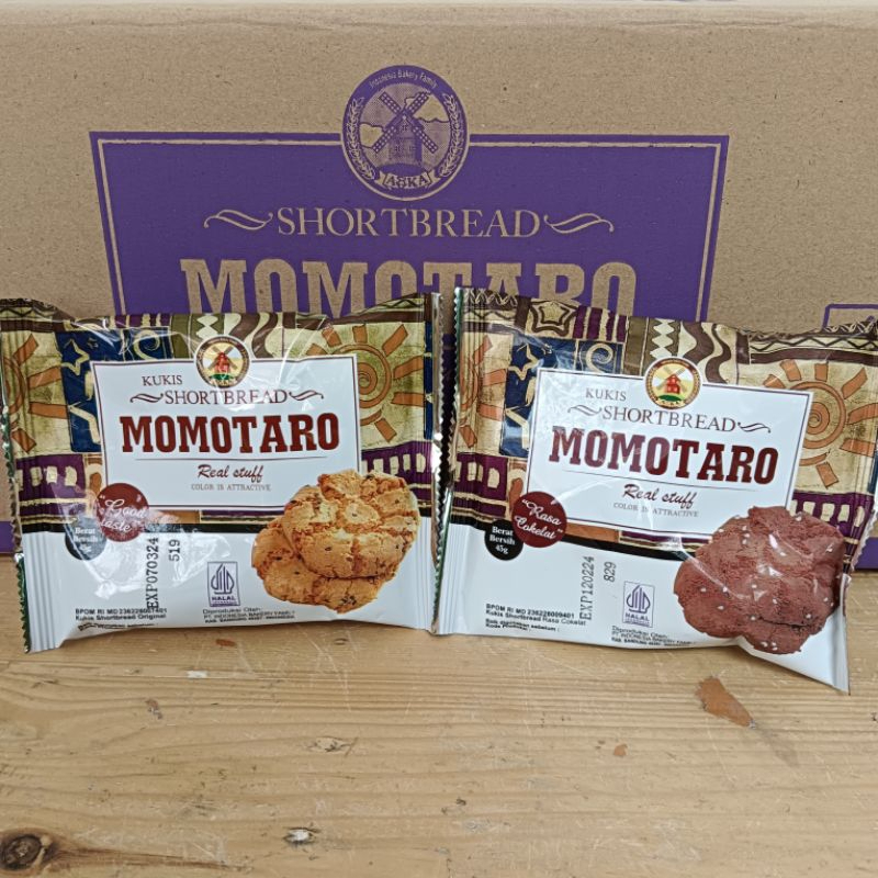 

READY STOK cookies kukis cokies momotaro shortbread momotaro original 45gr momotaro coklat cokelat 45gr 1 PCS