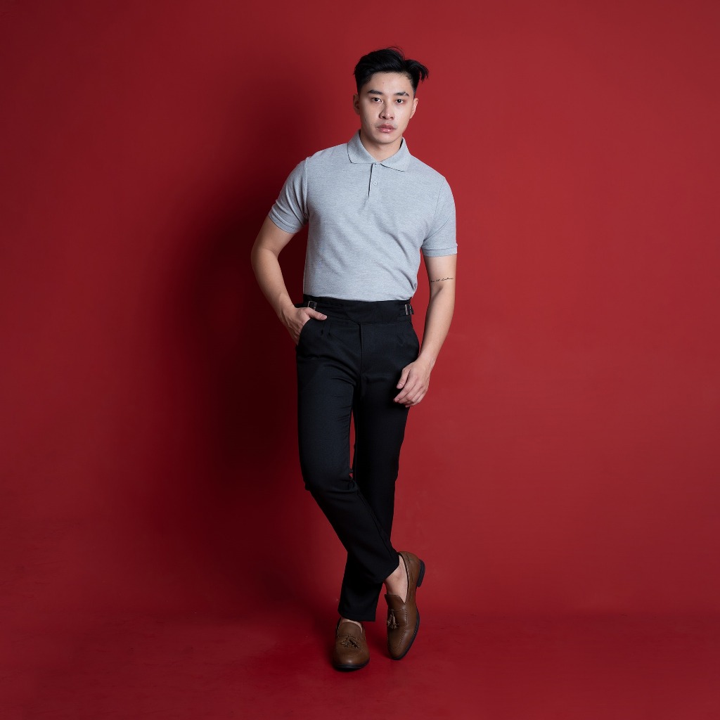 SmartCasual Set 33: Gurkha Pants, Polo Shirt