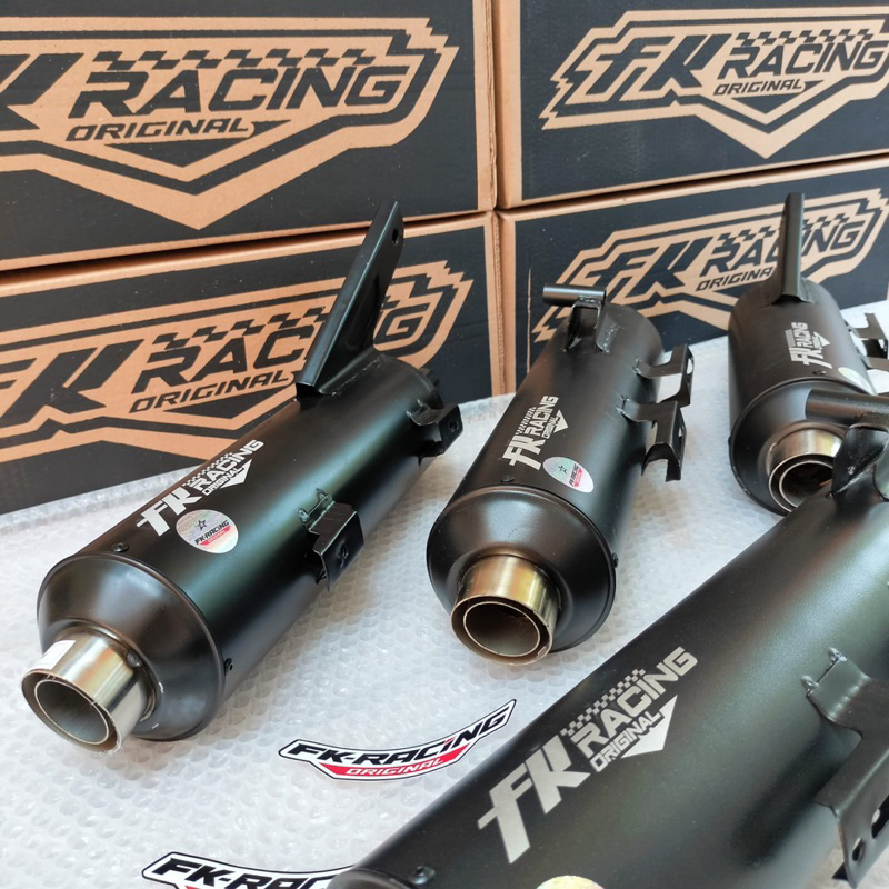 Knalpot Fk Standar Racing Tabung Only Inlet 27-29mm - Fk Racing Bass Adem