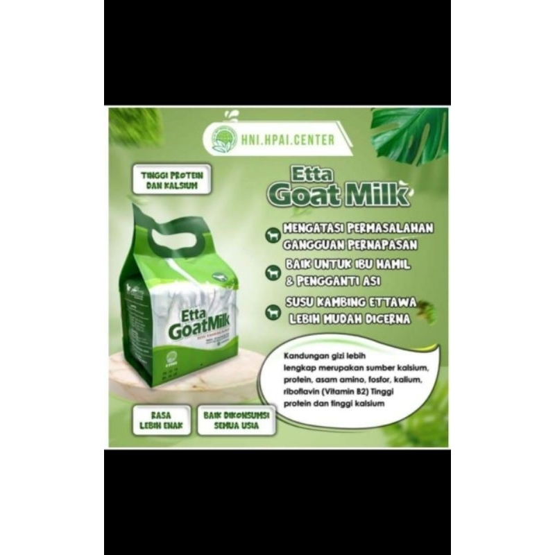 

Susu Kambing Asli HNi Etta Goat Milk