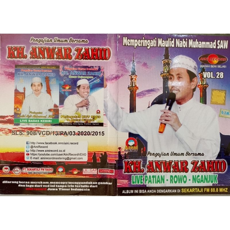 vcd ceramah anwar zahid vol28