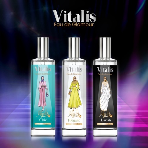 VITALIS EAU DE PARFUM GLAMOUR HIJAB 100ML ASLI ORIGINAL