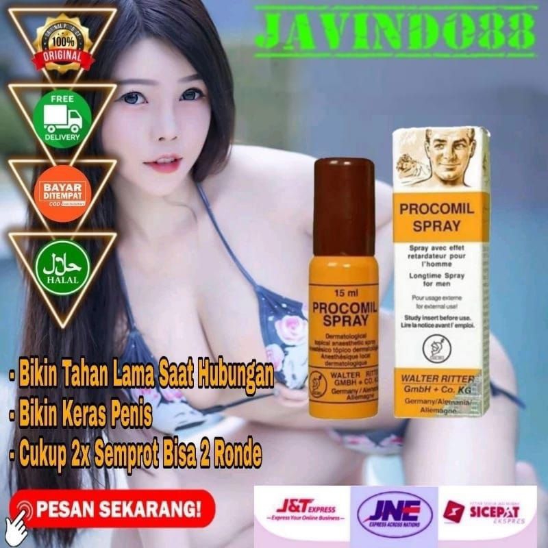 Original Procomil/Procomill Spray Pria Asli