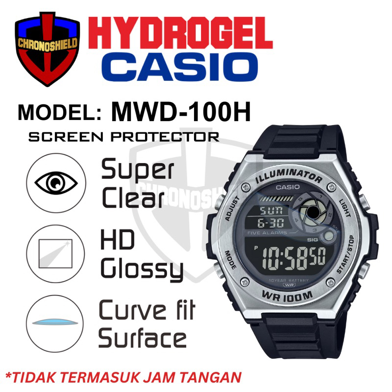 Antigores Jam Tangan Casio MWD 100H mwd100h Hydrogel