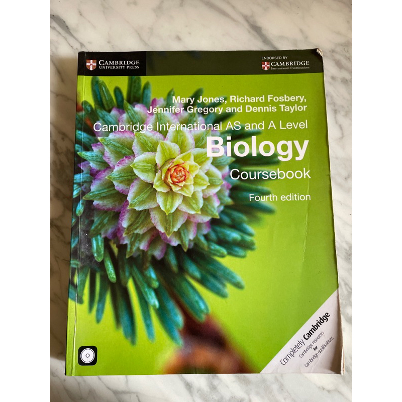 biology coursebook cambridge as and a level preloved second