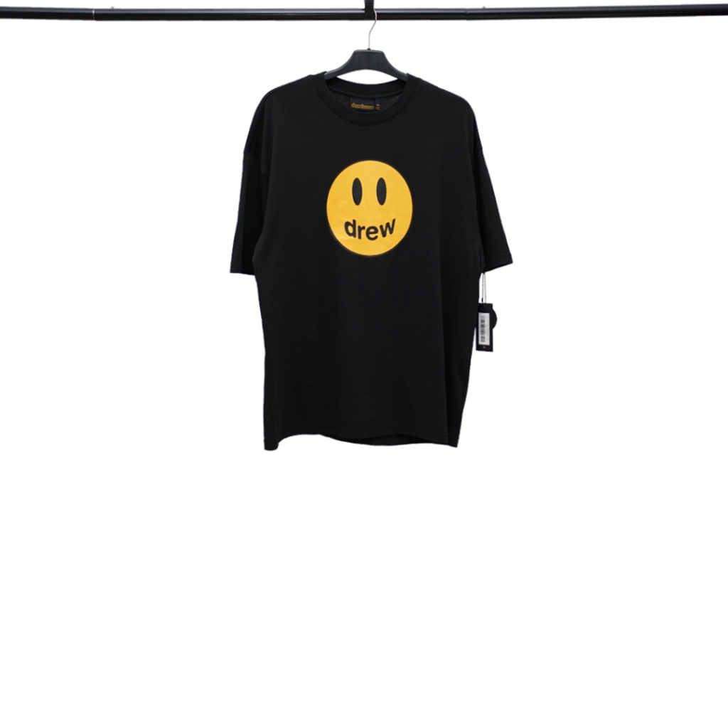 DREW Black Mascot Tshirt Authentic / Kaos Branded Drew Original