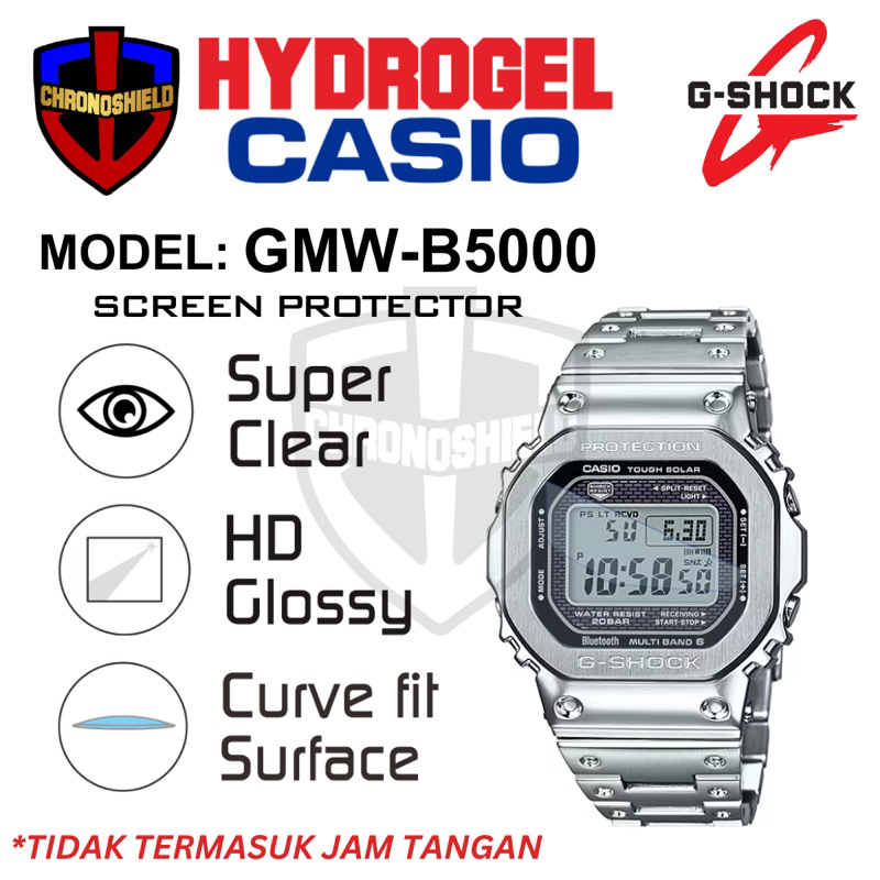 Antigores Jam Tangan Casio G-Shock GMW B5000 Hydrogel