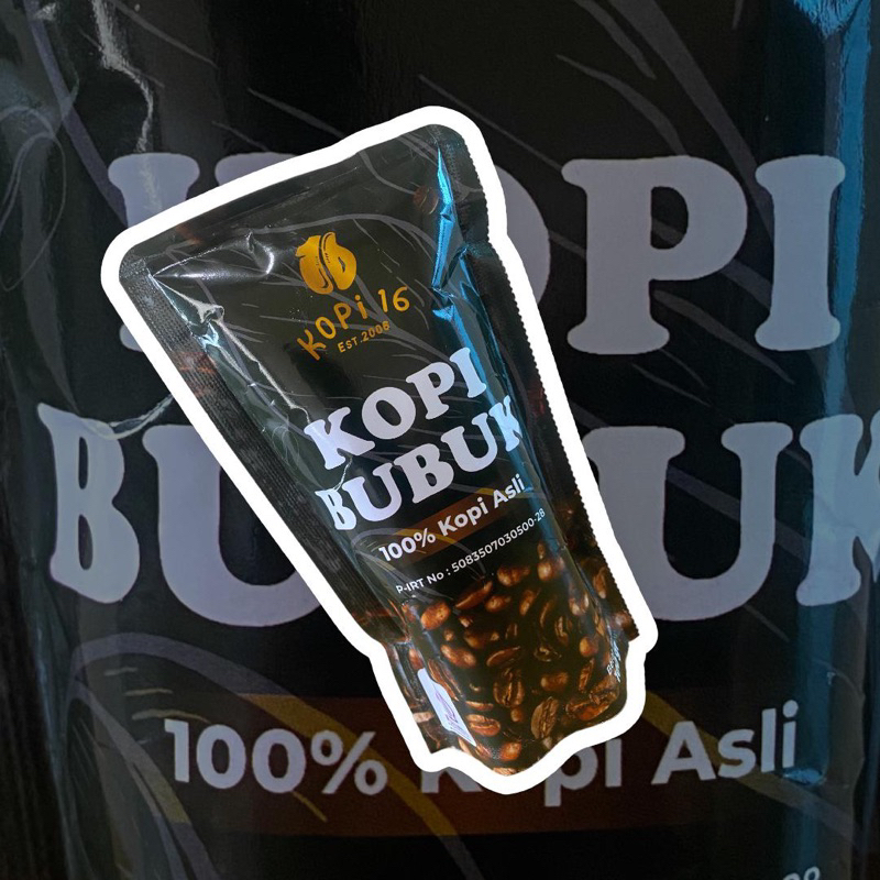 

Kopi bubuk cap 16 premium 100 gram