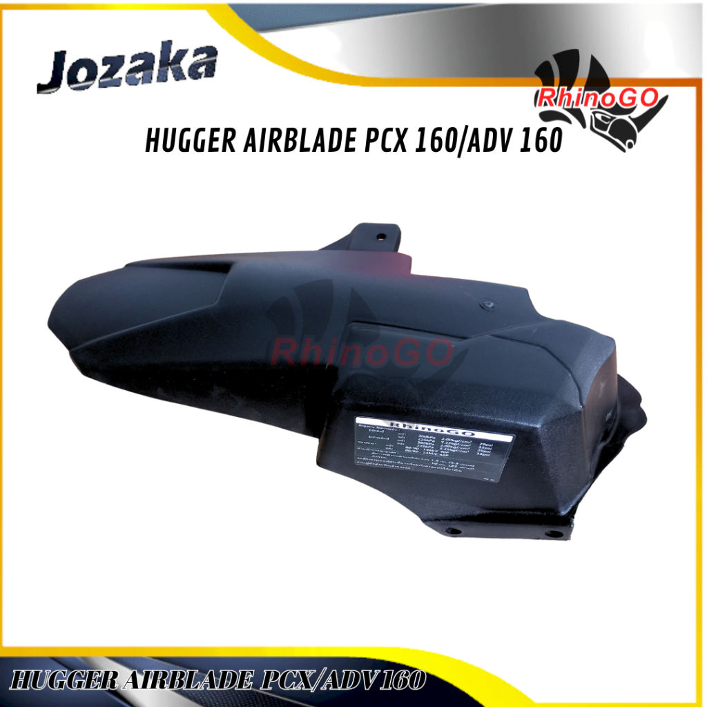 RhinoGo - Hugger airblade spakbor kolong PNP Honda pcx 160 Adv 160