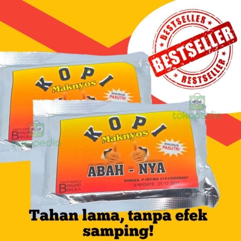 

kopi abahnya /menambah stamina pria