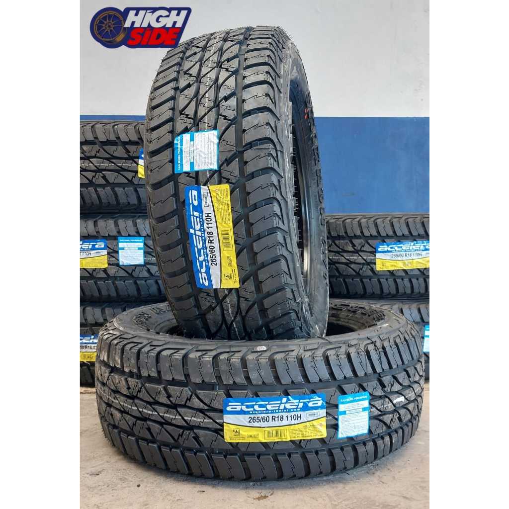 Ban Mobil Standard 265 60 R18 Accelera Mobil Pajero,Fortuner Ban Semi Rimba