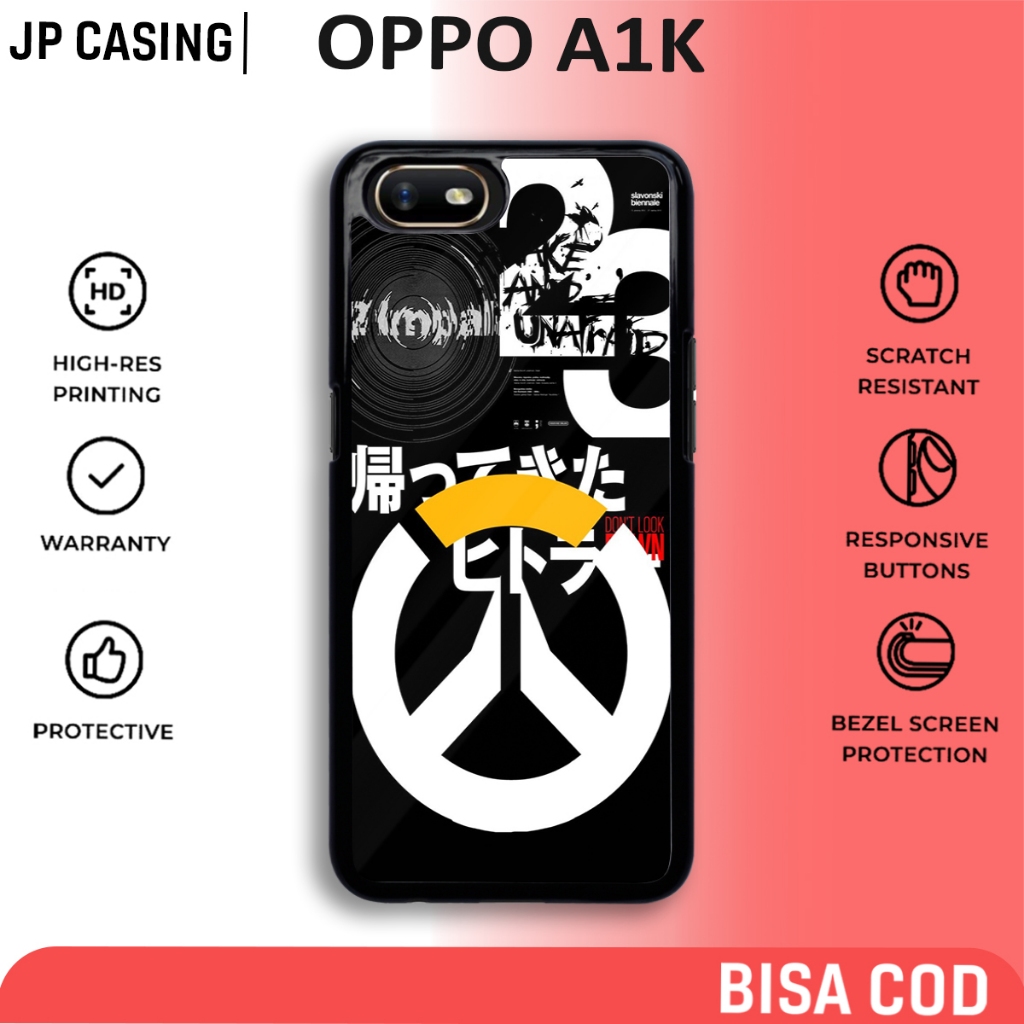 case oppo a1k terbaru motif aesthetic art 03 style desain keren lucu casing cowok cewek hp mewah bah