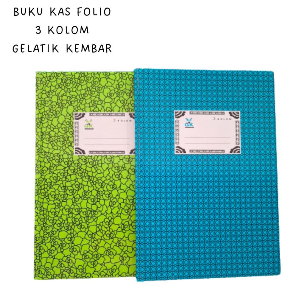 

BUKU KAS FOLIO 3 KOLOM GELATIK KEMBAR