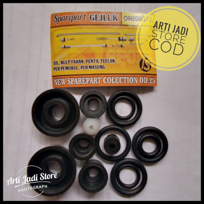 Seal Klep Gejluk Chamber Putus OD25