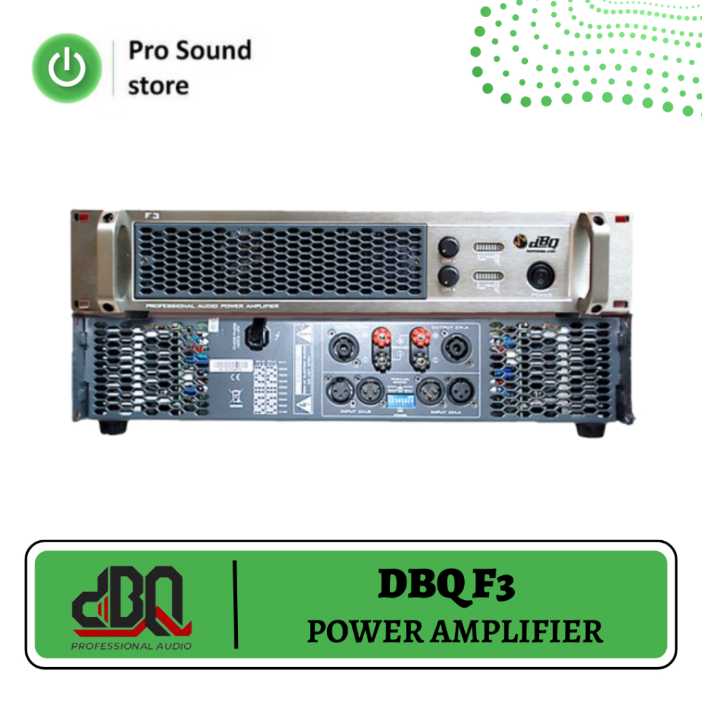 POWER AMPLIFIER DBQ F3