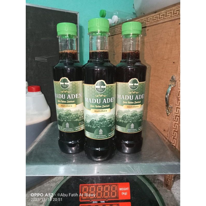 

Madu Aden Multiflora hutan zamrud 500 gram