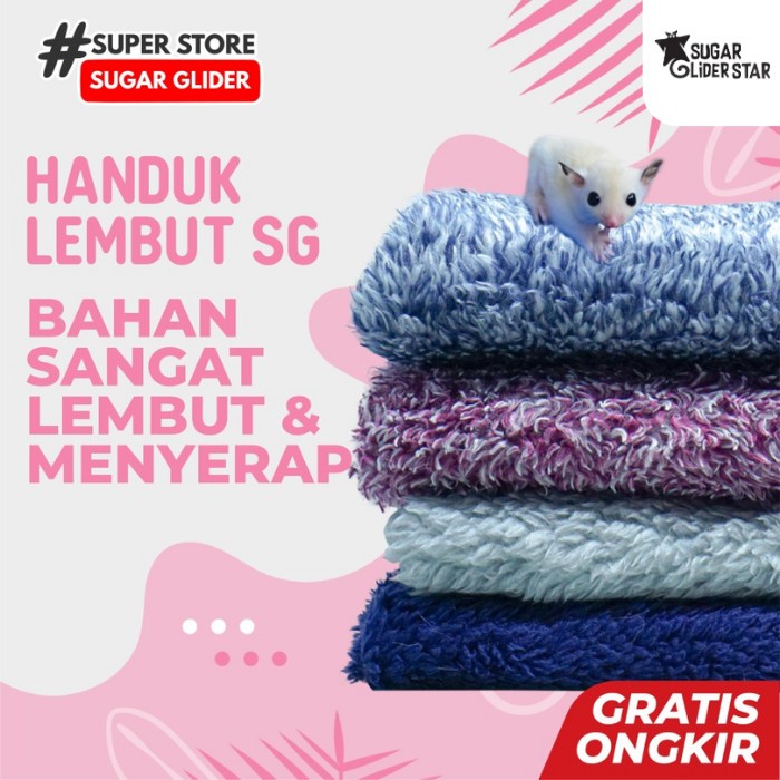 ADEWAP GLIDER Kanebo Handuk Hewan Grooming Towel