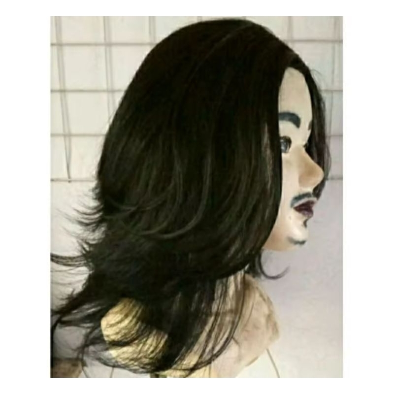 RAMBUT PALSU PRIA PANJANG BELAH TENGAH MODEL TAKUYA