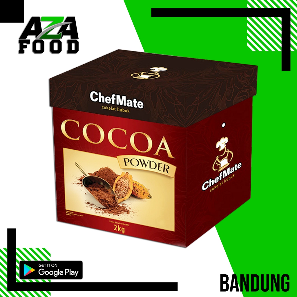 

ChefMate Chef Mate Cocoa Powder Kakao Bubuk Reddish Brown 2 Kg