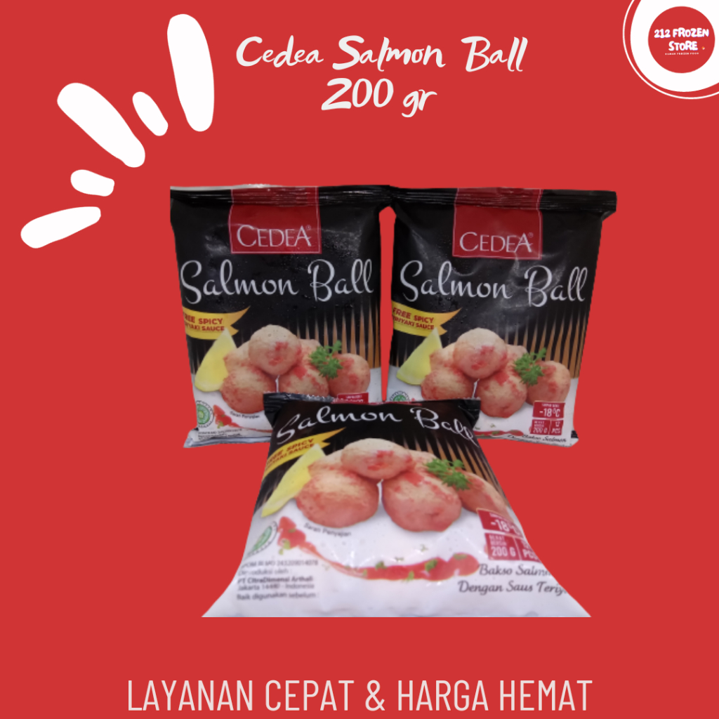

Cedea Bakso Salmon 200 gr