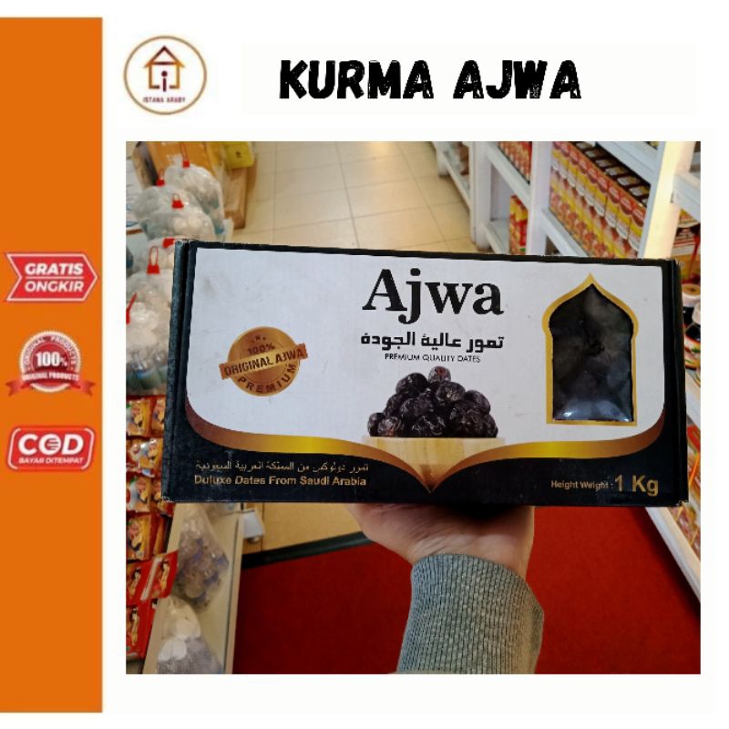 

KURMA AJWA PREMIUM 1KG/KURMA AJWA PREMIUM/KURMA AJWA/KURMA NABI/KURMA HITAM/KURMA/AJWA