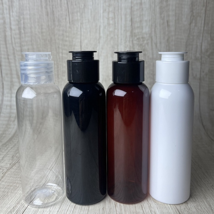 Botol Fliptop Jamur 100ml / Botol + Tutup