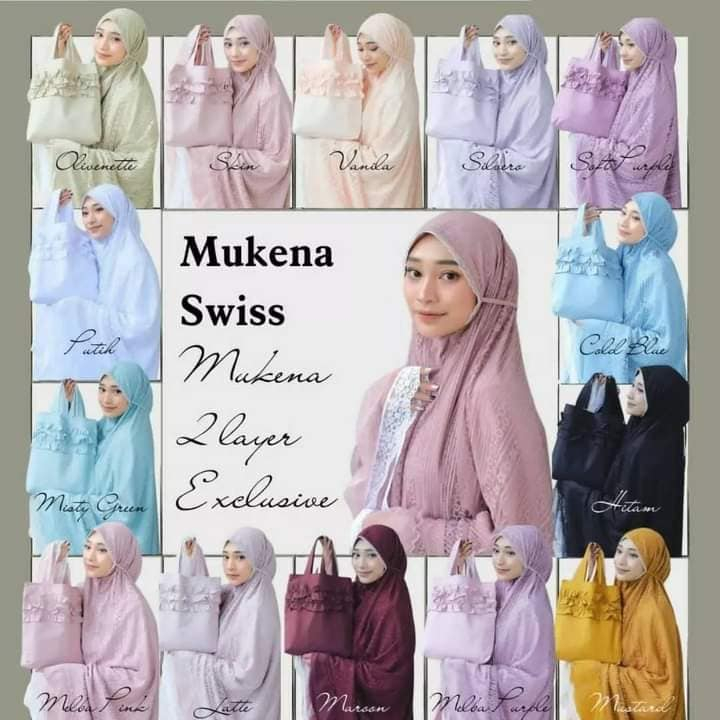 MUKENA SWISS ORIGINAL BY DALANOVA