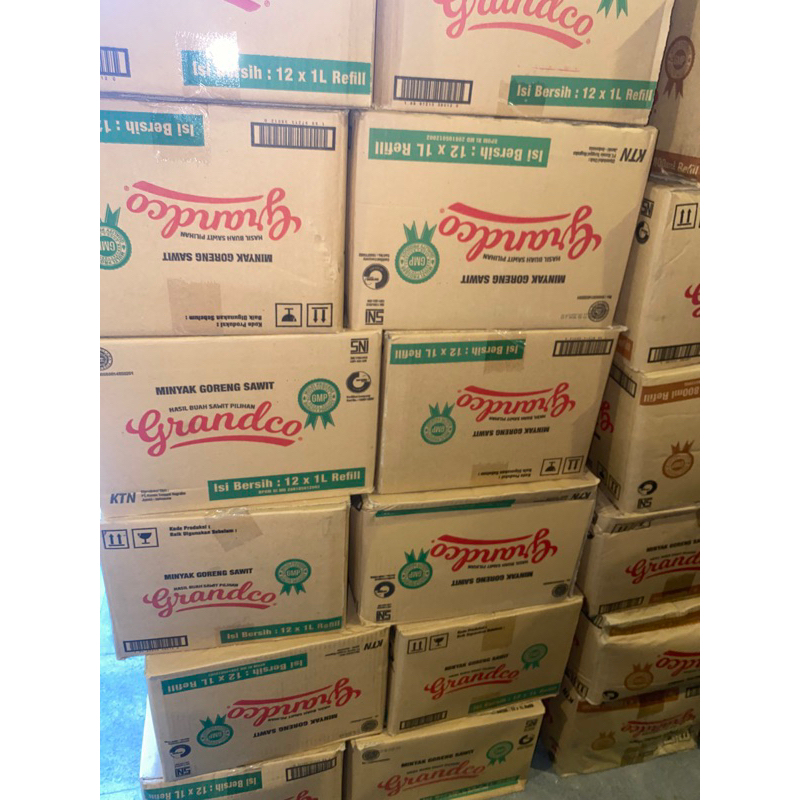 

minyak grandco 1 liter 1 dus