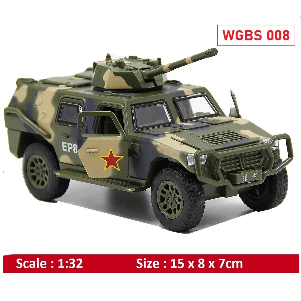 Mainan Diecast Jeep Dongfeng Military Army Toys