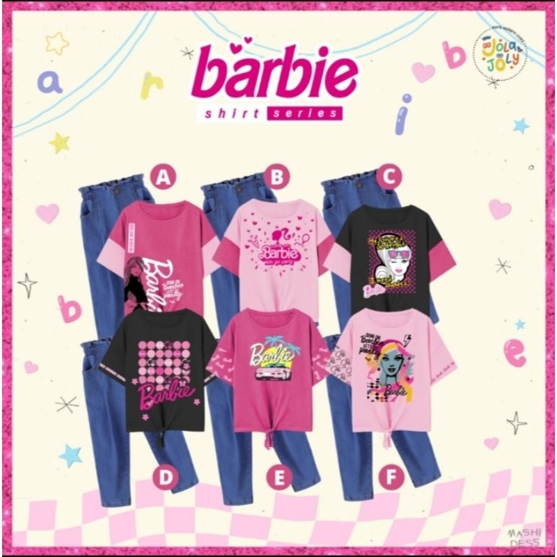 Barbie Series Set Jola Joly Setelan Anak Perempuan Barbie Jola Joly