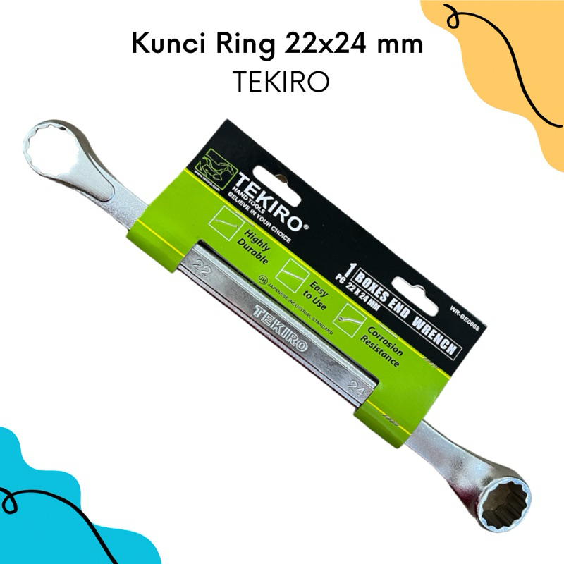 Tekiro Kunci Ring 22x24mm | Kunci Ring Tekiro 22x24mm | Kunci Ring 22x24mm | Kunci Ring Murah