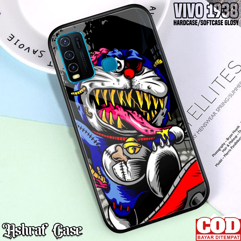 Case VIVO 1938 - Casing Hp VIVO 1938 ( MASK ) Silikon Hp VIVO 1938 - Kesing Hp VIVO 1938 - Softcase 