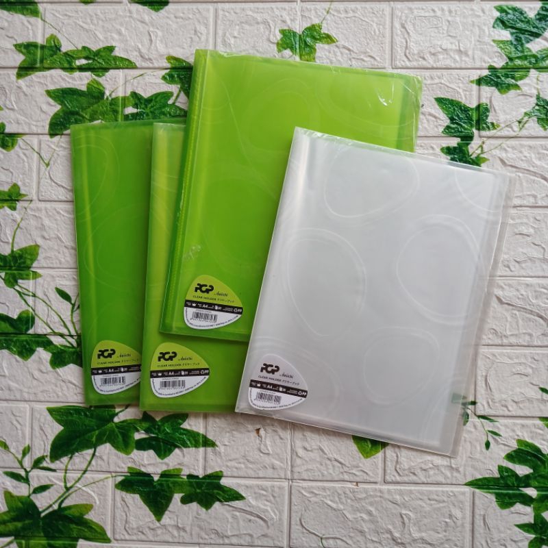 

DAIICHI POP Clear File Holder DPM06A4-204020 Ukuran A4 isi 20 Pockets