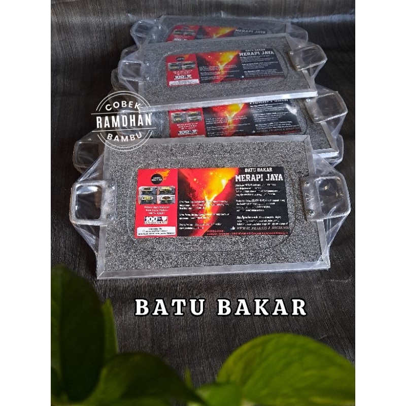 Batu Bakar Lava Merapi/Batu Bakar Asli Merapi