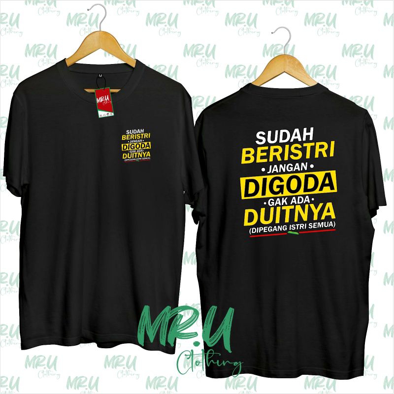 Kaos pria sudah beristri jangan digoda