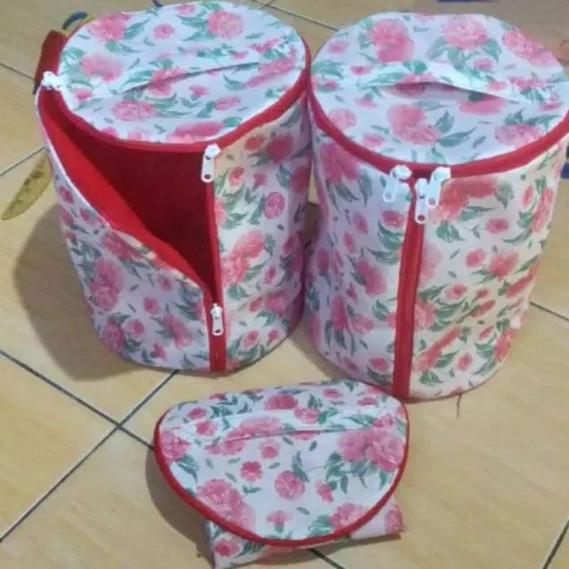 (COD) TAS PIRING JUMBO Tas piring 28cm Tas piring anti debu