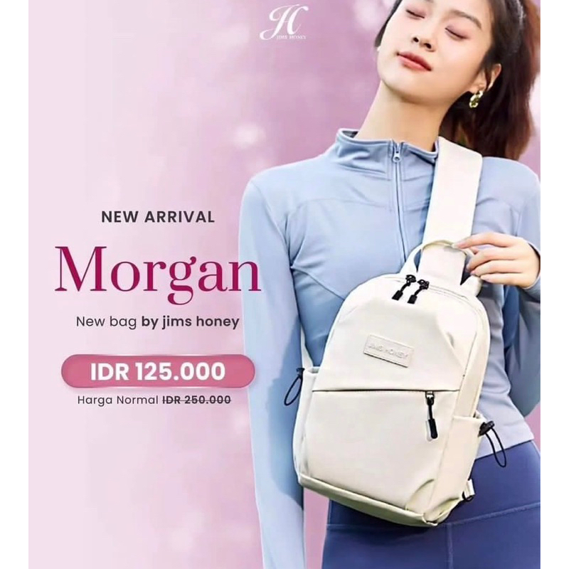 jimshoney Ready tas ransel cewek morgan backpack ransel pria waterproof tas kerja tas hangout