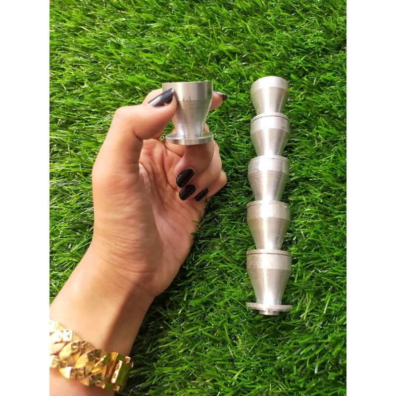 Corongan almunium isian peredam - silencer diameter 30