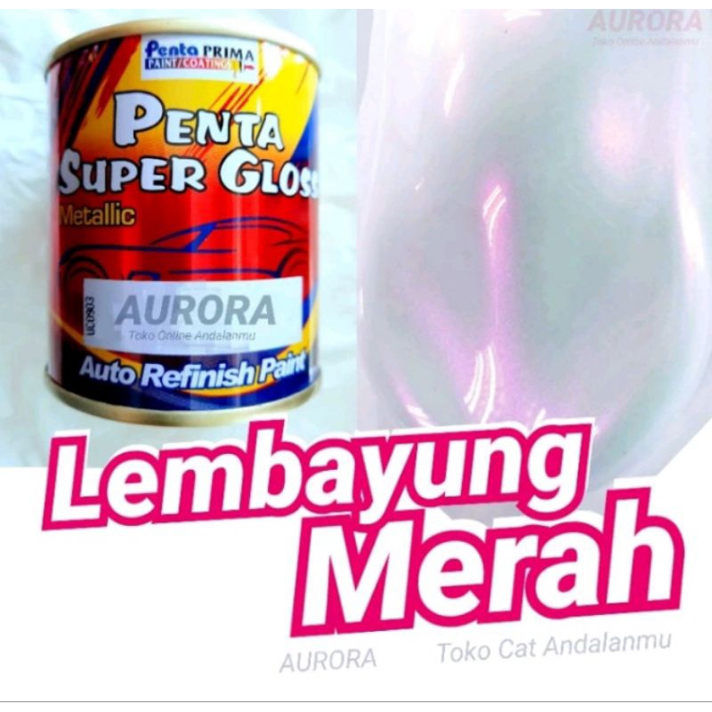 Cat Lembayung Merah Penta Super Gloss 5461-00008 Mutiara Merah