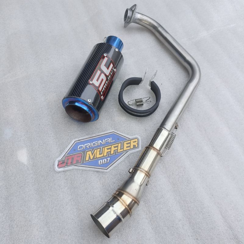 Knalpot Sc project Underbelly Xsr 155 R15 Vixion Gsx r150 Xabre Cbr 150r