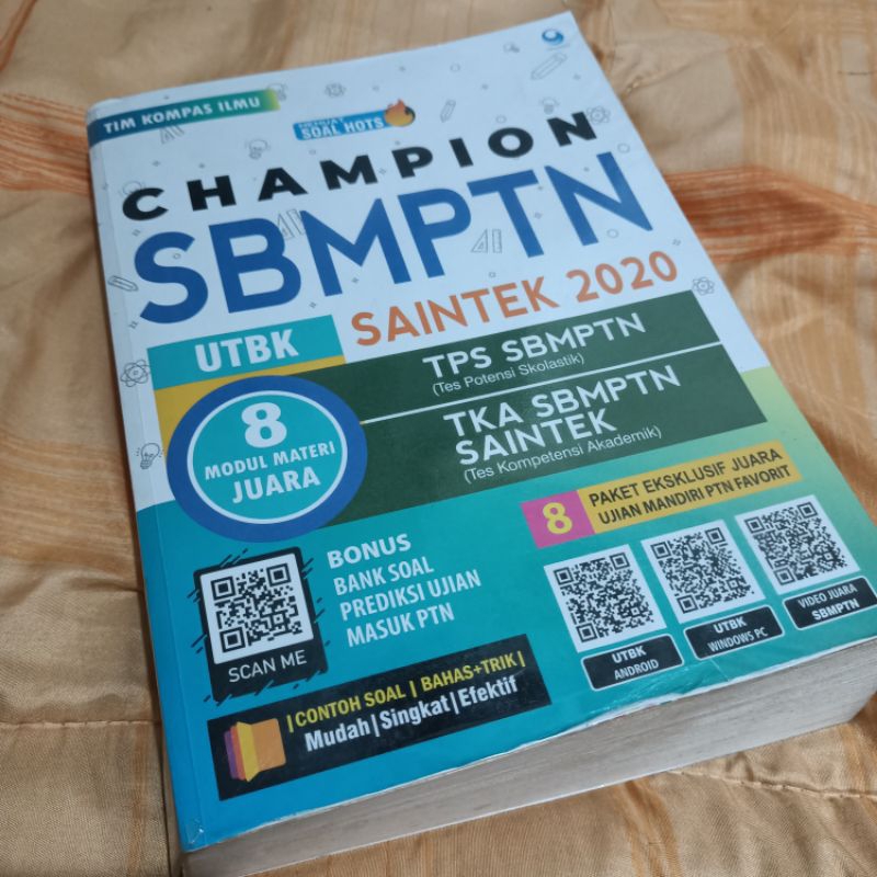 [PRELOVED] Champion SBMPTN (SNBT) Saintek 2020