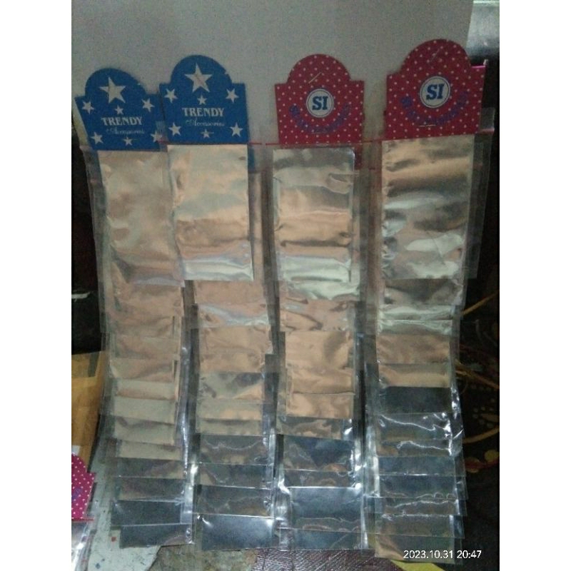 Tambal panci aluminium foil