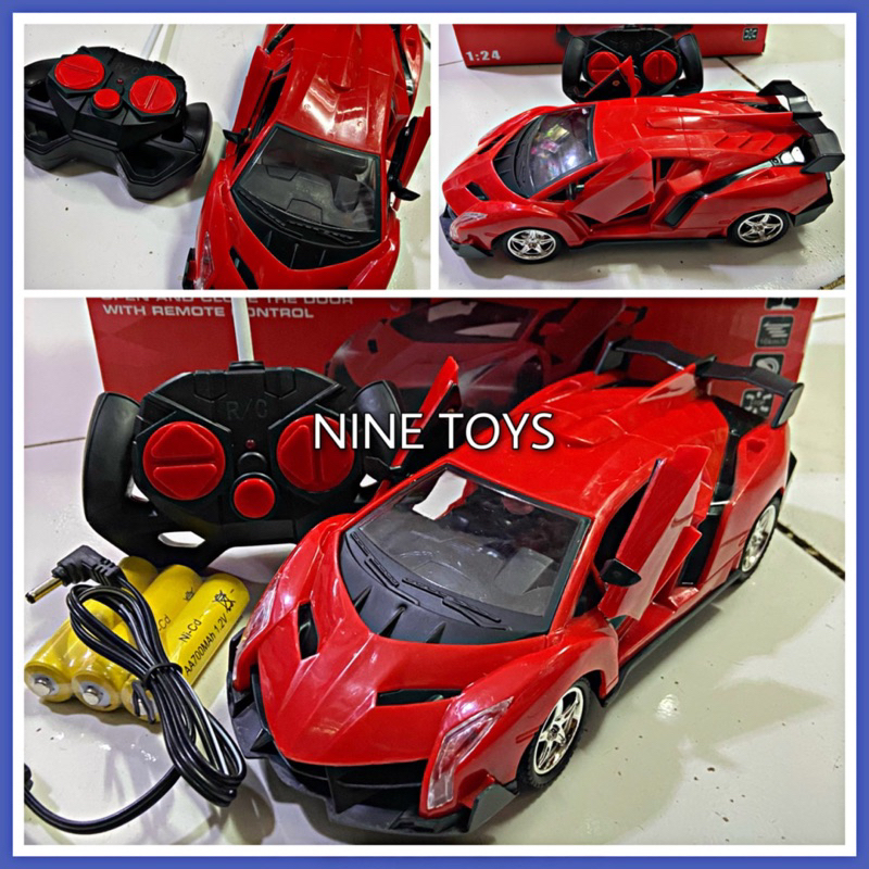 REMOTE CONTROL SPORT RACING CARS MOBIL REMOTE LAMBO CARS BATERAI CAS